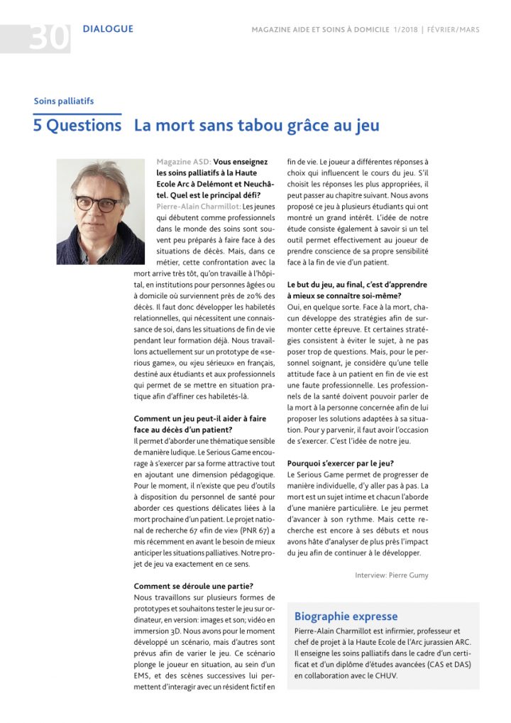 Pdf) Soins Palliatifs: 5 Questions, La Mort Sans Tabou Grâce pour Jeux Avec Des Questions