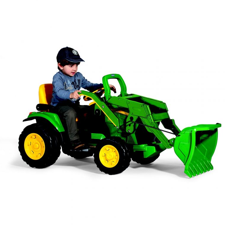 Peg Perego – John Deere Ground Loader Vehicle encequiconcerne Image Tracteur John Deere