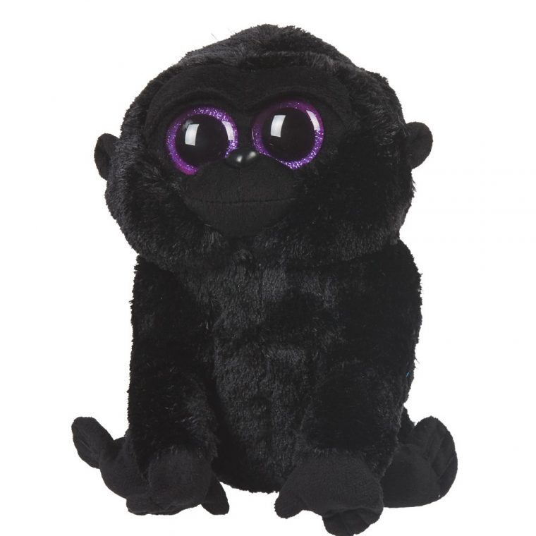 Peluche Beanie Boo's George Le Gorille Modèle Moyen tout Jeux De Gorille Gratuit