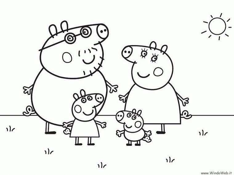 Peppa Pig A Colorier  PrimaNYC.com