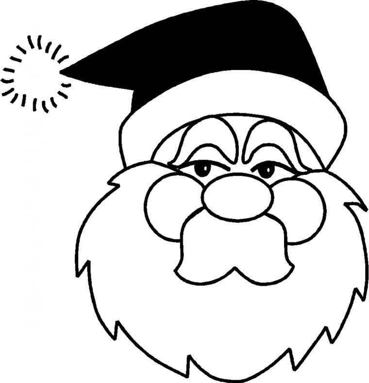 Père Noël #52 (Personnages) – Coloriages À Imprimer à Coloriage Pere Noel À Imprimer Gratuit