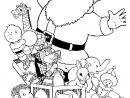 Pere Noel Cadeaux - Coloriage Père Noël - Coloriages Pour pour Coloriage Pere Noel À Imprimer Gratuit