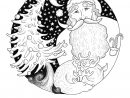 Père Noël Et Sapin - Noël - Coloriages Difficiles Pour Adultes serapportantà Coloriage Pere Noel À Imprimer Gratuit