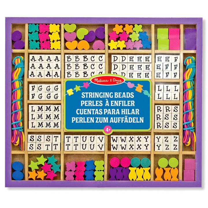 Perles À Enfiler – Lettres Et Formes, Colliers À Fabriquer serapportantà Jeux De Lettres Enfants