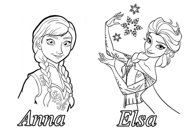 Personnages-Celebres-Walt-Disney-La-Reine-Des-Neiges-671617 pour Dessin Walt Disney À Imprimer