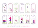 Petit Cadeau En Attendant Noël : Des Étiquettes Cadeaux concernant Etiquette Noel À Imprimer