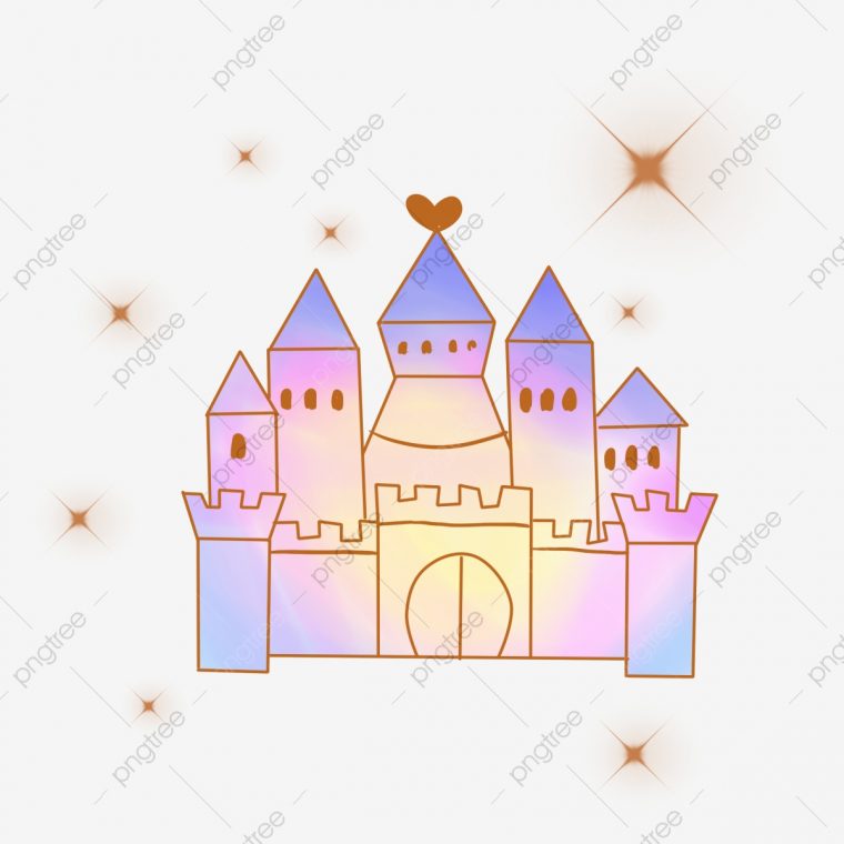 Petit Château De Rêve Petites Choses De Rêve Illustration Du concernant Dessin Chateau Princesse