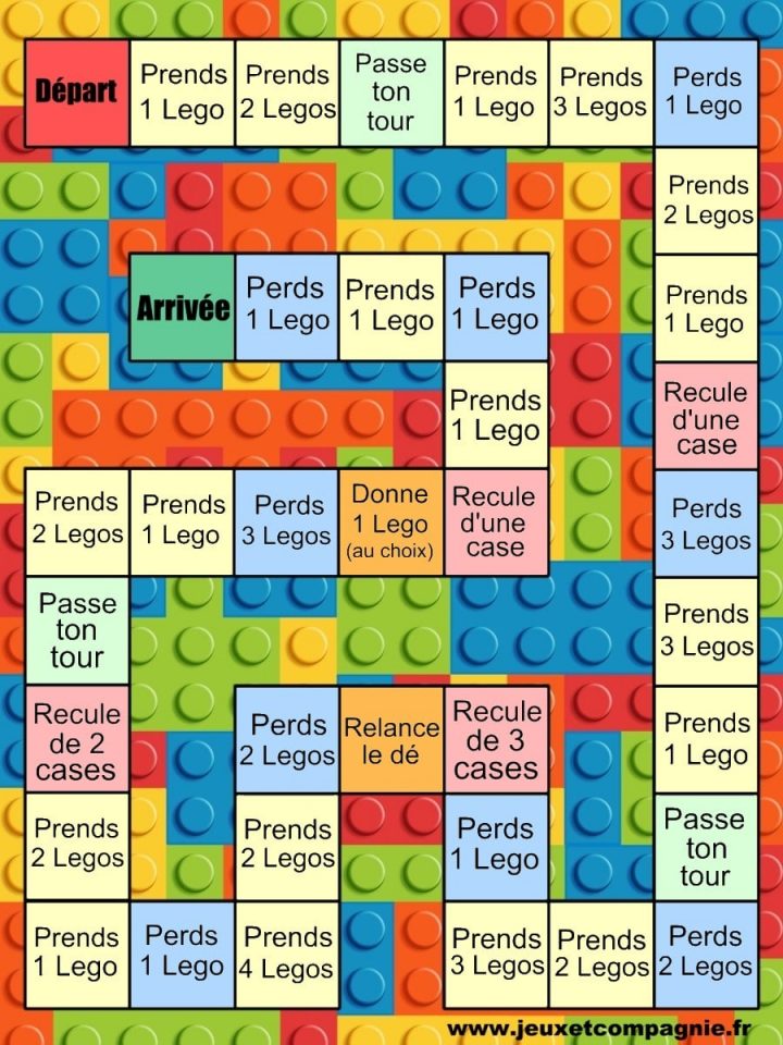 Petit Jeu De Société Lego À Imprimer serapportantà Activité A Imprimer 2 3 Ans