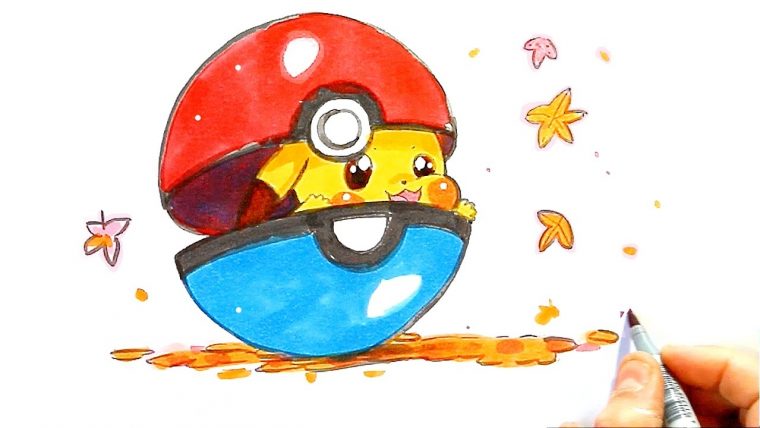 Pikachu Dessin Facile – Dessin Pokemon – Comment Dessiner Un Pokemon Kawaii avec Dessin De Pikachu Facile