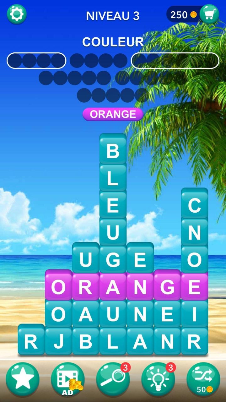 Pile De Mots : Jeu De Recherche De Mots Cachés Pour Android concernant Jeux Gratuit De Mots