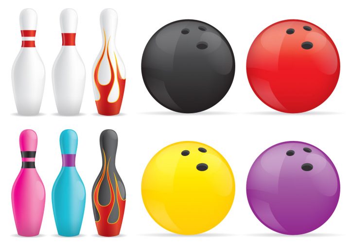 Pins Et Boules De Bowling – Telecharger Vectoriel Gratuit serapportantà Jeux Gratuits De Bowling