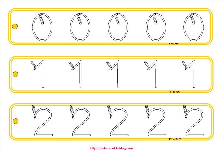 Piste Graphique Des Chiffres Et Reconnaissance Par Le à Apprendre A Ecrire Les Chiffres