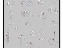 Pistes Graphiques : Les Lettres De L'alphabet destiné Apprendre À Écrire Les Lettres En Maternelle