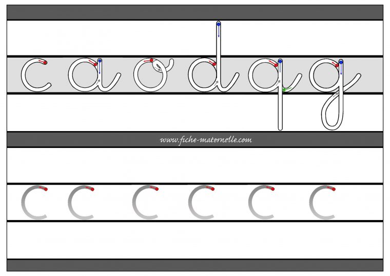 Pistes Graphiques Pour Apprendre À Écrire Les Lettres De L concernant Apprendre À Écrire Les Lettres En Maternelle