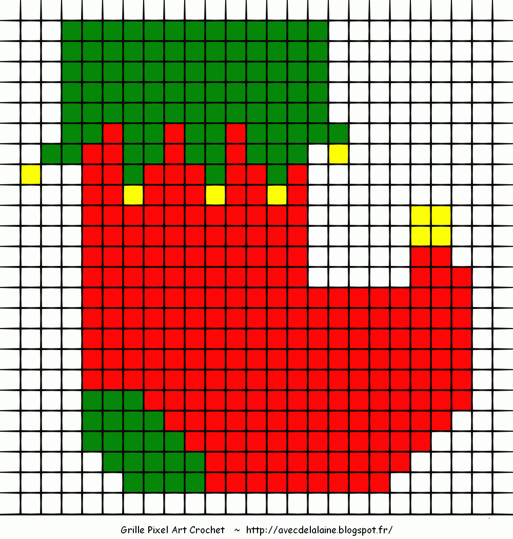 Pixel Art Boule De Noël | Asc Saintapollinaire à Dessin Pixel Noel