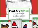 Pixel Art De Noël : 12 Modèles À Imprimer Gratuitement dedans Jeux De Dessin Pixel Art Gratuit