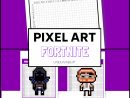 Pixel Art Fornite : 12 Modèles À Télécharger Gratuitement avec Jeux De Dessin Pixel Art Gratuit
