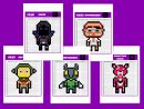 Pixel Art Fortnite : Retrouve Tes Personnages Préférés - Un intérieur Modele Dessin Pixel