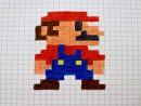 Pixel Art Mario concernant Modele Dessin Pixel