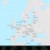 Placer Sur La Carte Les 28 États De L'union Européenne Et tout Carte Europe Pays Capitales