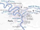 Plan De Paris Seine - Paris La Carte De Fleuve (Île-De dedans Carte Fleuve France