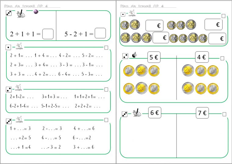 Plan De Travail Cp – Zaubette destiné Travail De Cp A Imprimer Gratuit