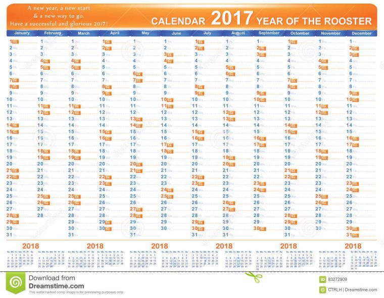 Planificateur Imprimable Anglais D'organisateur, Calendrier serapportantà Calendrier 2017 Imprimable