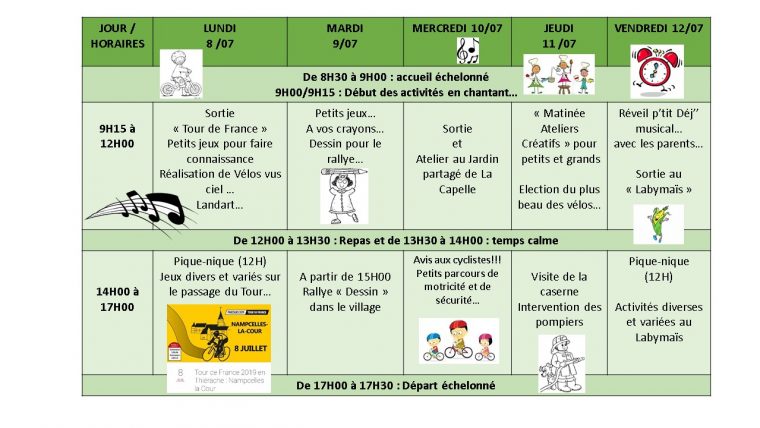 Planning Alsh Sains-Richaumont 3-5 Ans – Tac Tic Animation avec Jeux Pour 3 5 Ans