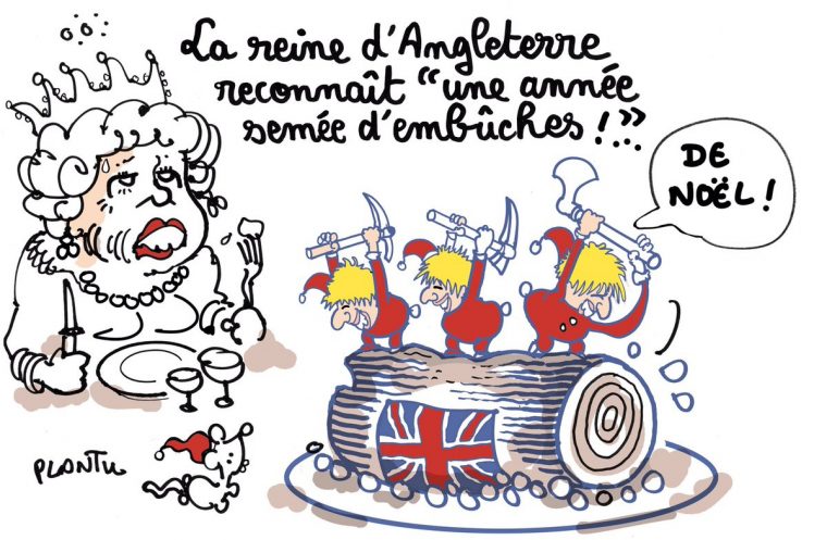 Plantu On Twitter: "la Reine D'angleterre Reconnaît « Une à Dessin De Angleterre