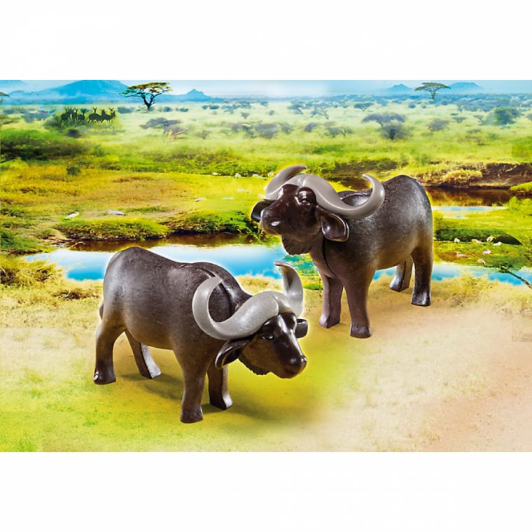 Playmobil Buffles De La Savane Jeux Et Jouets Animaux Jeux intérieur Jeux De Savane