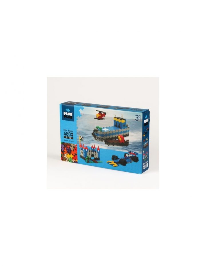 Plus Plus Box 3 En 1 Mini-Basic 480 Pièces – Jeux De Construction tout Puzzle 5 Ans En Ligne