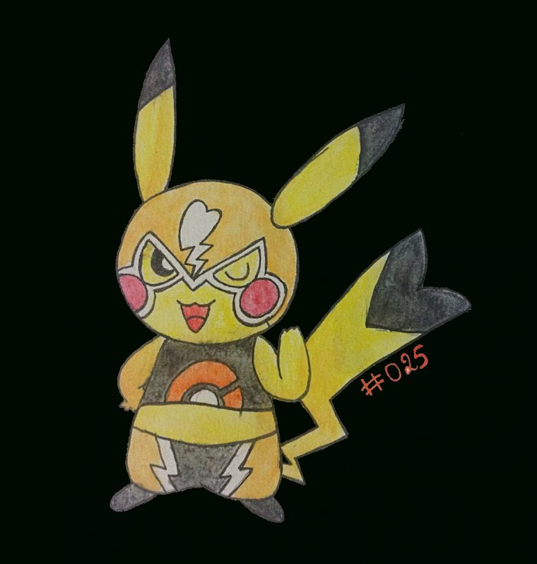 Pokémon De La Semaine N°109 Et Vos Dessins De Pikachu destiné Dessin De Pikachu Facile