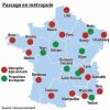 Politique | Metz Sur La Carte De France Des Grandes Villes à Carte De France Avec Les Villes