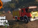 Pompier : Fourgon Pompe Tonne Vs Feu ! | Gta 5 - Rescue Mod V dedans Jeux De Camion De Pompier Gratuit