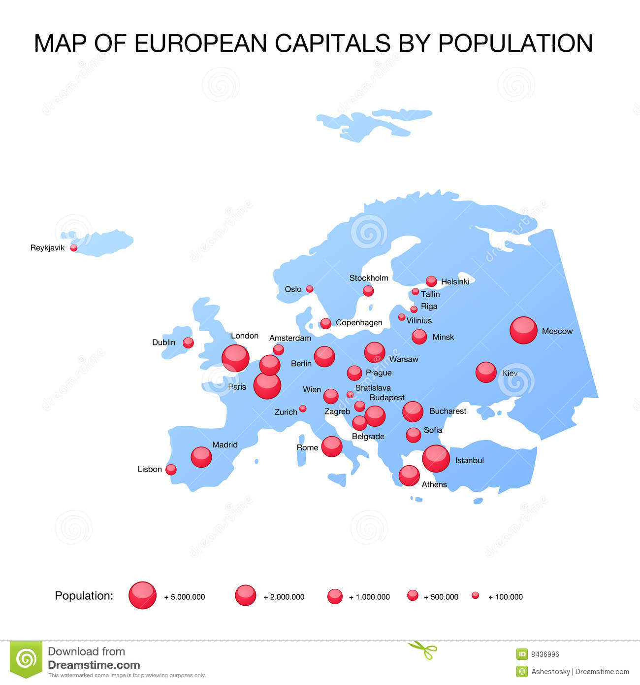 Population Européenne De Carte De Capitaux Illustration De dedans Carte Des Capitales De L Europe