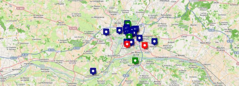 Portail Du Département – Maine-Et-Loire (49) concernant Département 13 Carte