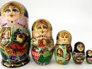 Poupée Russe Matriochka De Collection &quot; Masha Et L'ours pour Nom Poupée Russe