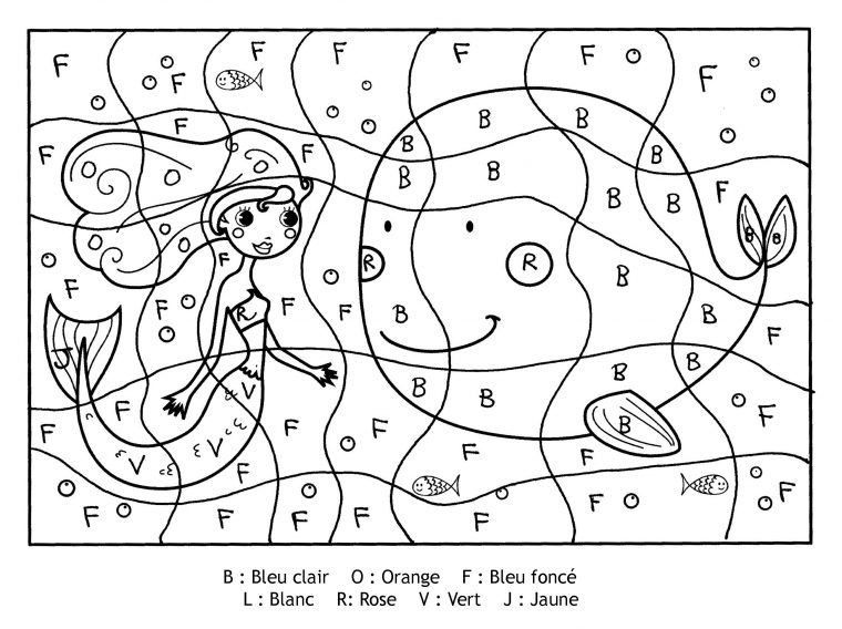 Pour Imprimer Ce Coloriage Gratuit «Coloriage-Magique à Coloriage Codé Maternelle