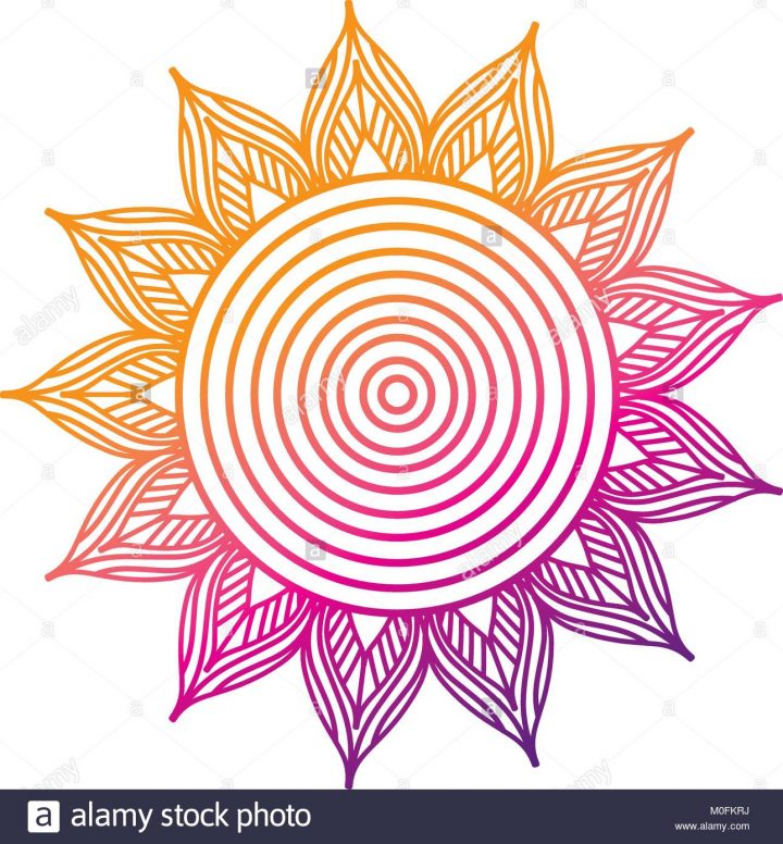 Pour L'ornement Floral Mandala Tour Coloriage Adultes concernant Mandala À Colorier Adulte