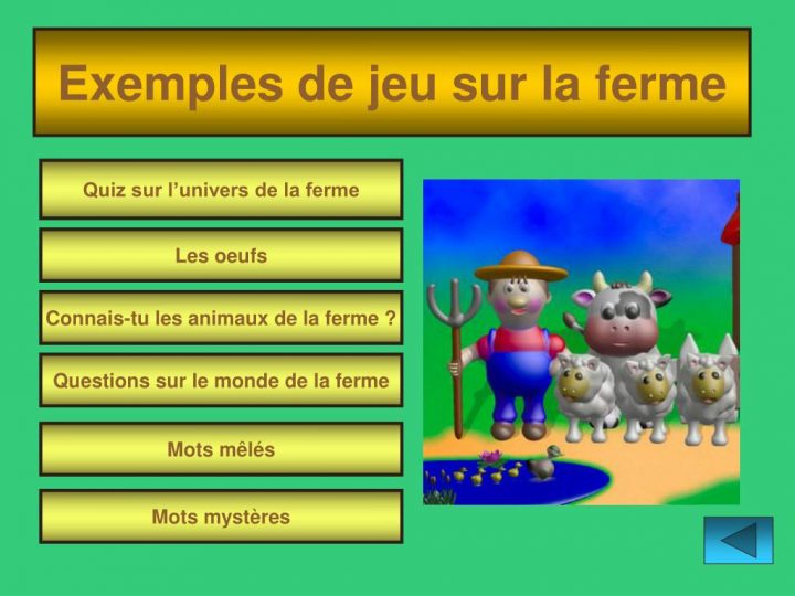 Ppt – Et Les Animaux De La Ferme Powerpoint Presentation concernant Jeux Les Animaux De La Ferme