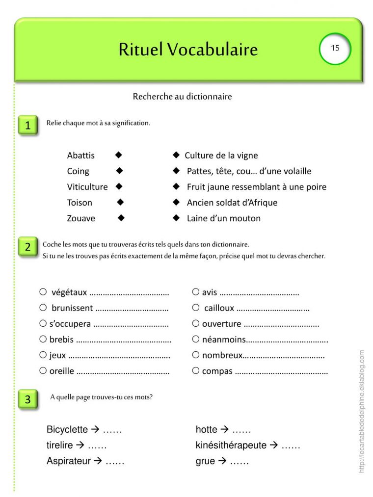 Ppt – Rituel Vocabulaire Powerpoint Presentation, Free serapportantà Dictionnaire Des Mots Croisés Gator