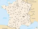 Prefectures In France - Wikipedia pour Carte Region Departement