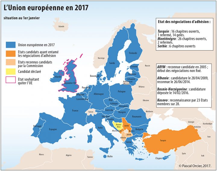 Première Partie : 3Ème Chapitre – Vie-Nouvelle tout Carte De L Europe 2017