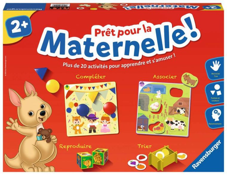 Prêt Pour La Maternelle ! à Jeux Educatif 3 Ans