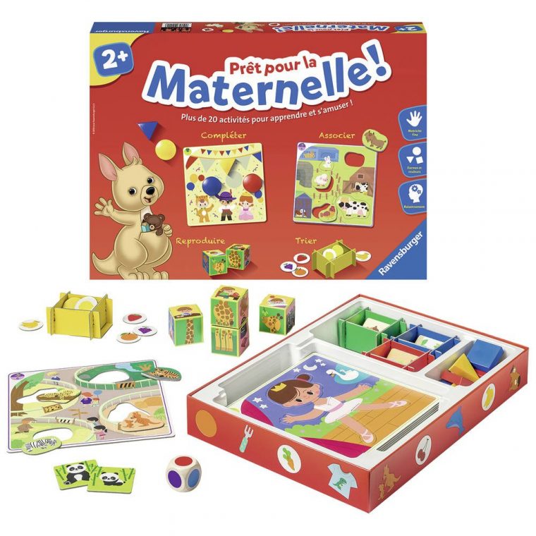 Pret Pour La Maternelle dedans Jeu Educatif Maternelle