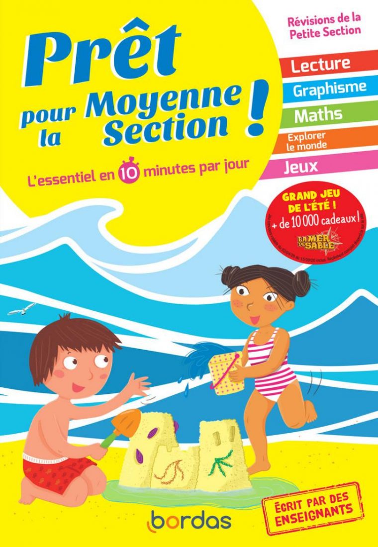 Prêt Pour La Ms ? Cahier De Vacances, Révisions De La Petite intérieur Carnet De Vacances À Imprimer