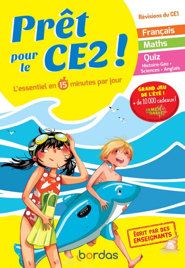 Prêt Pour Le Ce2 – Cahier De Vacances, Révisions Du Ce1 pour Cahier De Vacances Moyenne Section A Imprimer