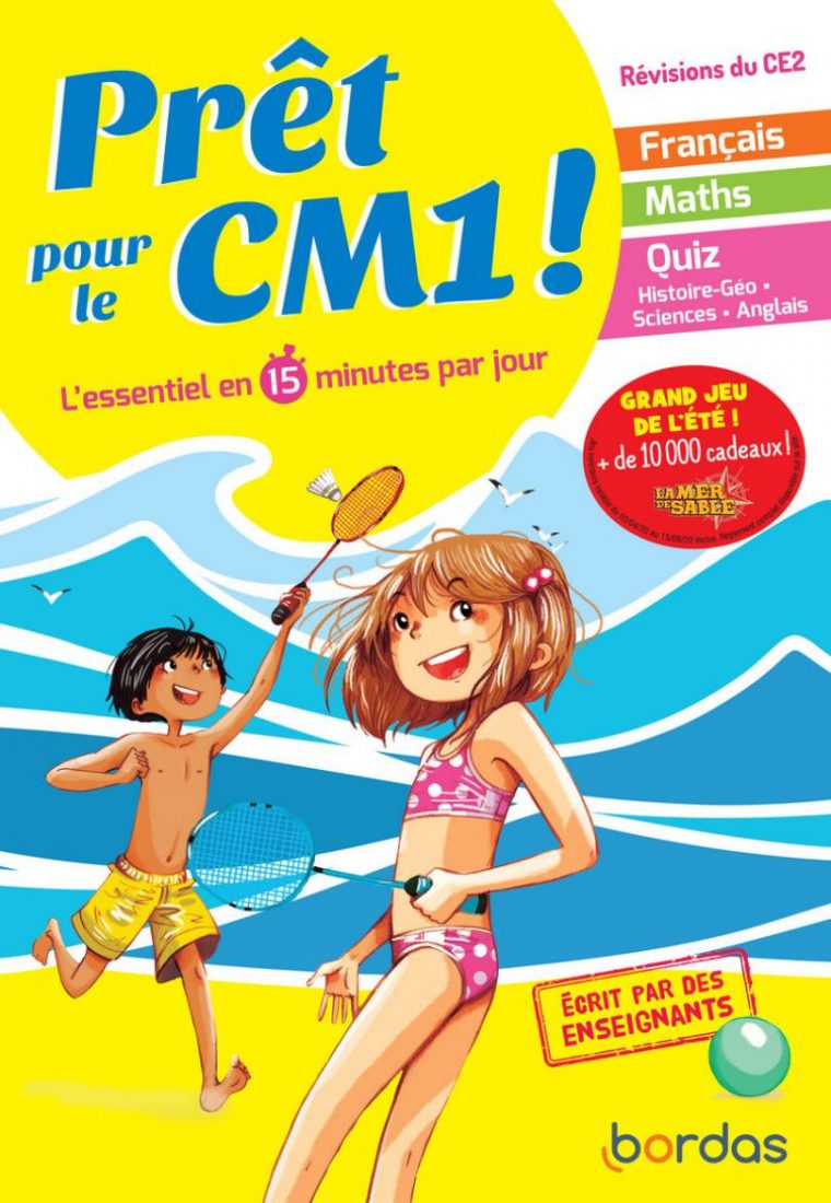 Prêt Pour Le Cm1 – Cahier De Vacances, Révisions Du Ce2 serapportantà Cahier De Vacances Moyenne Section A Imprimer