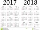 Printable Calendar 2017 And 2018 | Calendrier 2015 Annuel avec Calendrier Annuel 2018 À Imprimer