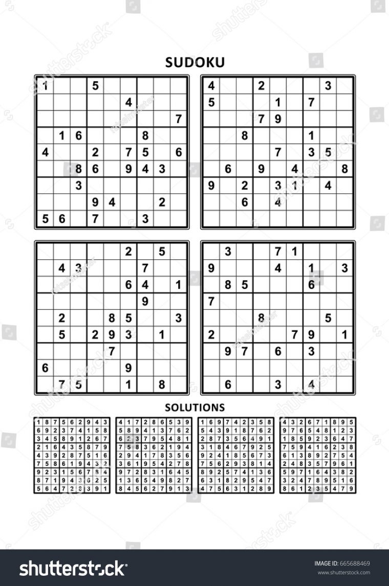 Printable Sudoku Worksheet | Printable Worksheets And avec Sudoku A Imprimer